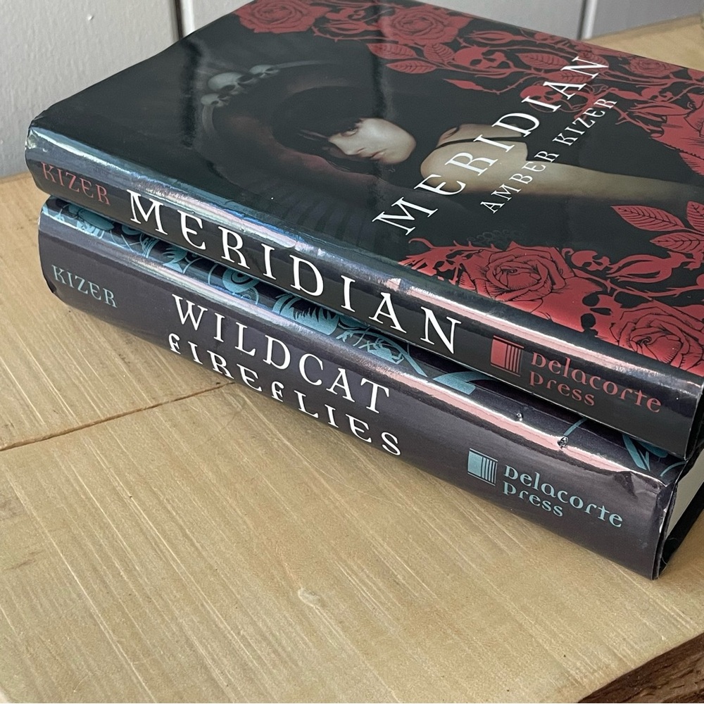 $10 SALE Set of 2 Meridian Wildcat Fireflies Teen Hardcover Books Romantasy - Picture 8 of 13